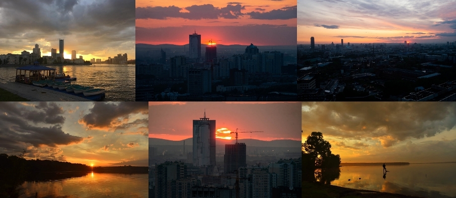 Закат плавит древние горы...