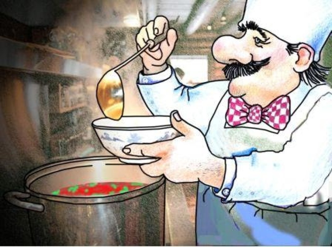 День супа картинки прикольные. Карикатуры на поваров. Смешной повар. Международный день супа. Повар карикатура.
