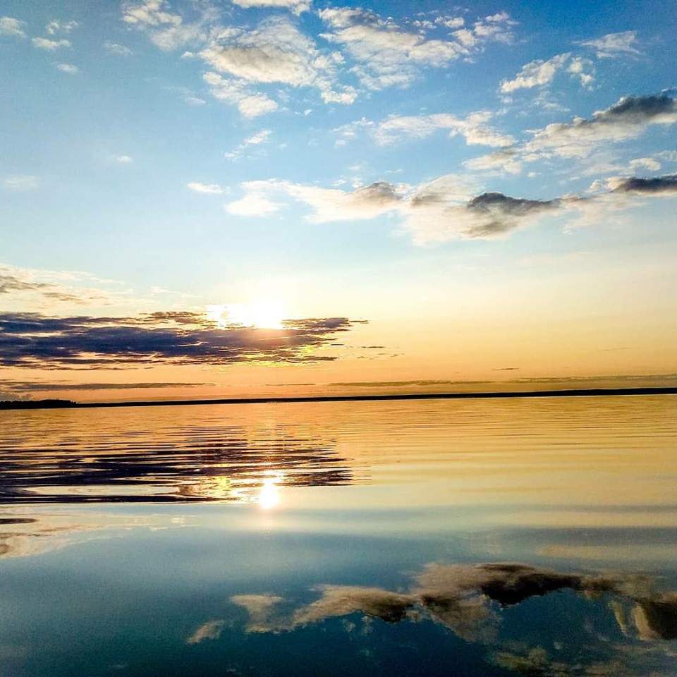 а небо больше стало...