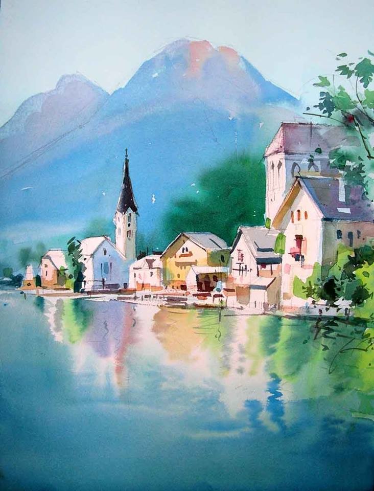 На акварелях Надежд и Воспоминаний!