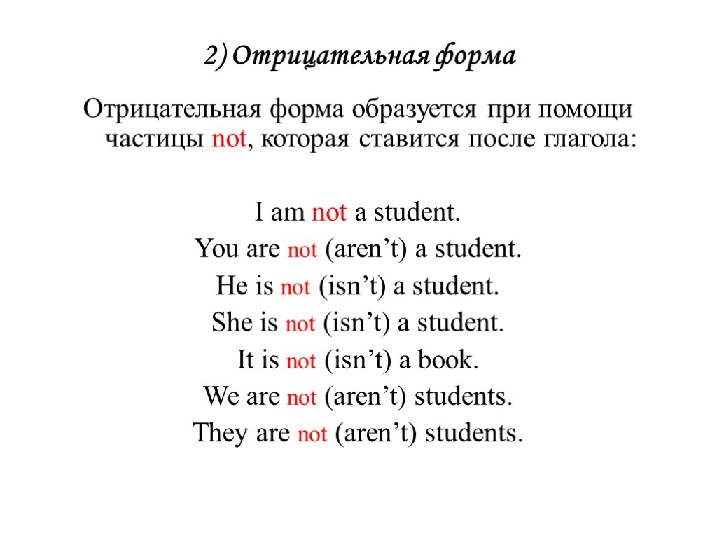 Отрицательные прилагательные в английском языке