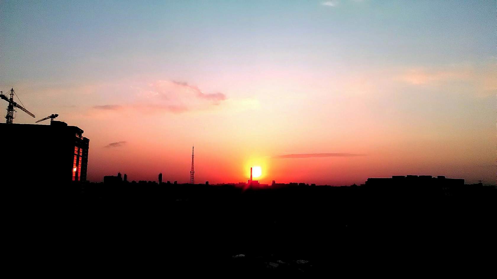 Октябрьский закат