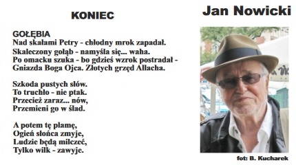 Ян Новицки Смерть голубя