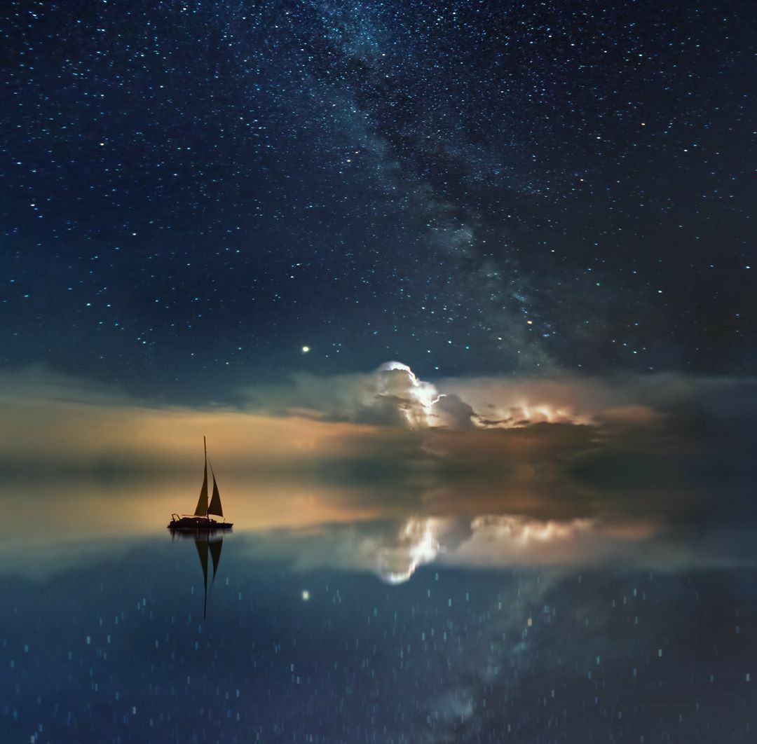 Над морем...