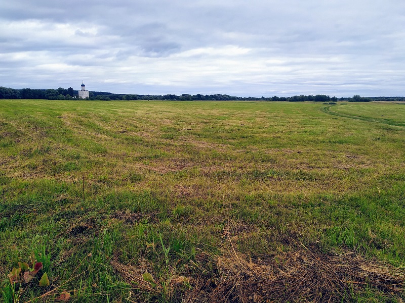 Небо прочно касалось земли