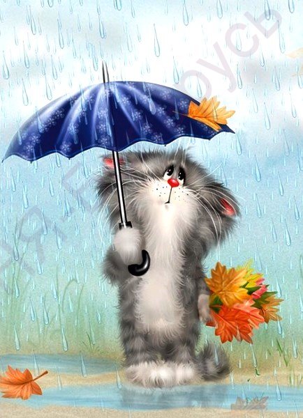 Весёлые детские стишки про Котёнка