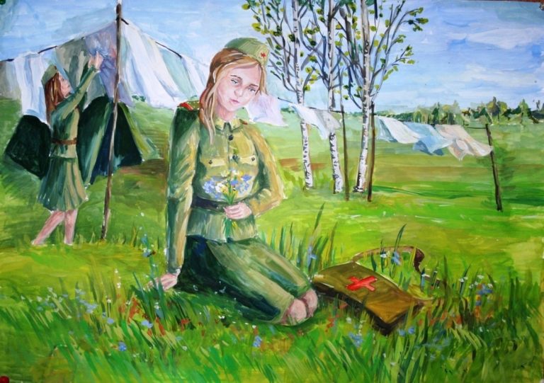 Санинструктор Катя