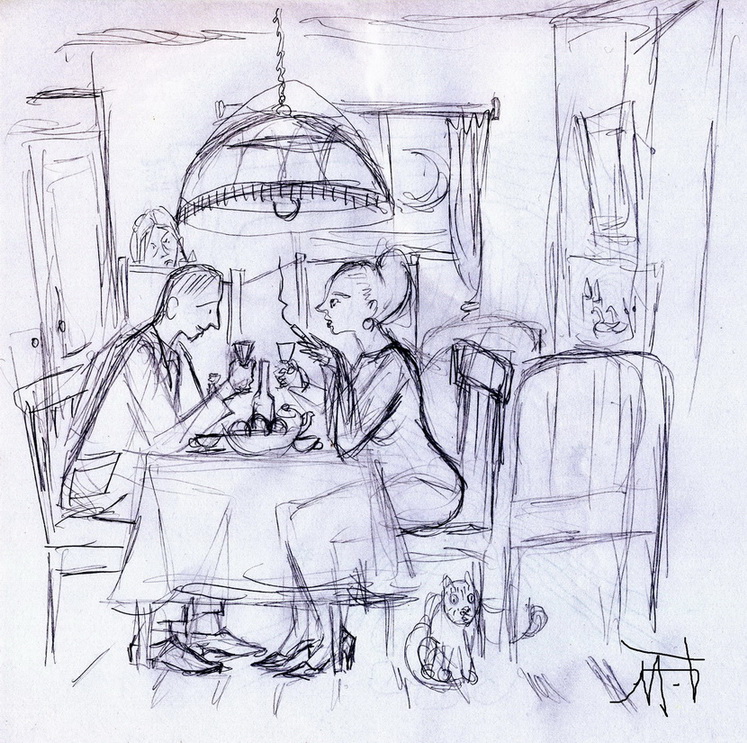 И мы грелись любовью с ней!