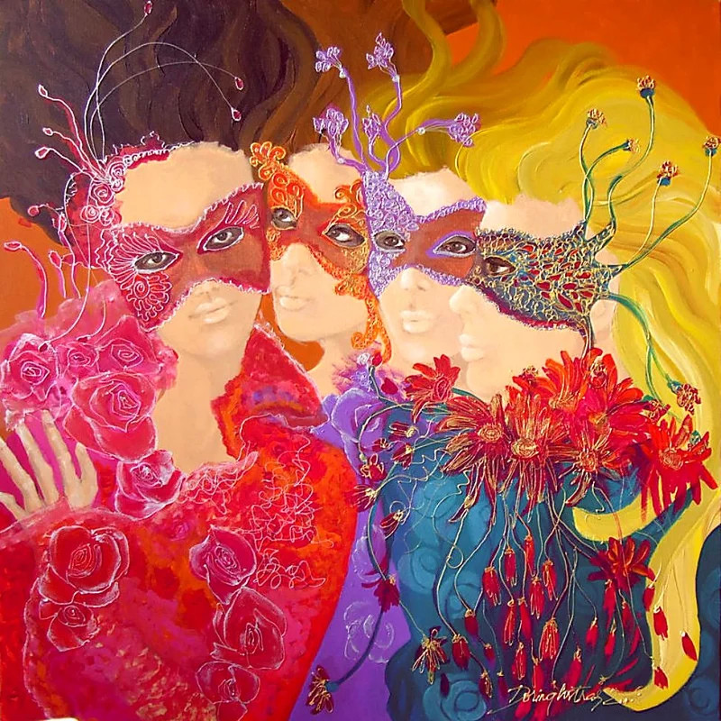 Карнавал в изобразительном искусстве. Яркие театральные маски. Венецианский карнавал кубизм. Праздник и карнавал в изобразительном искусстве рисование. Праздник и карнавал в изобразительном искусстве.