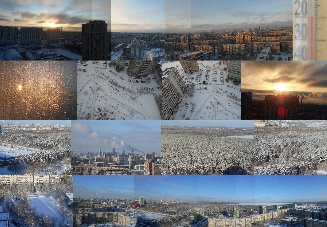 Ноябрь лучится. Минус двадцать с ветром северным..