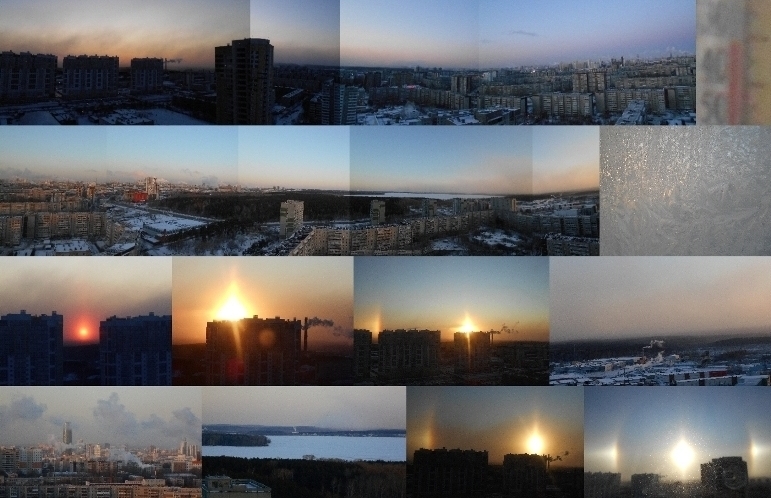 От блёклых оттенков топаза в студёно-смолистую...