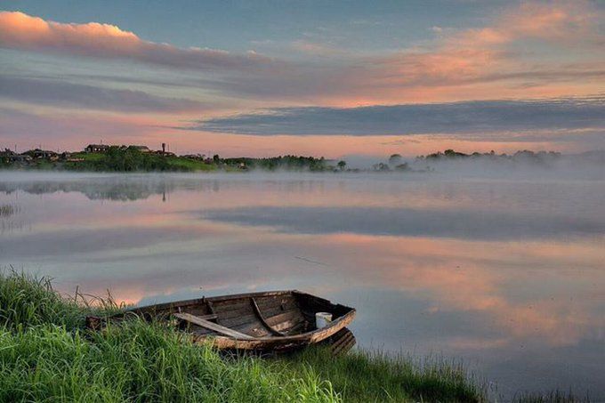 Туман над озером (Илья Волотов) / Стихи.ру