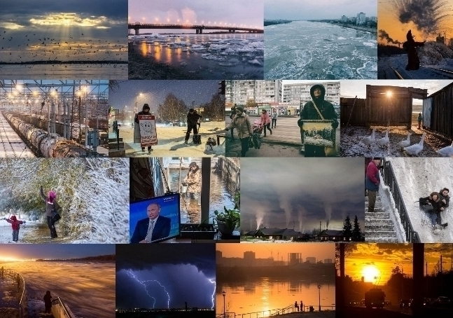 Рабочий Омск живёт простой сибирской самобытной...