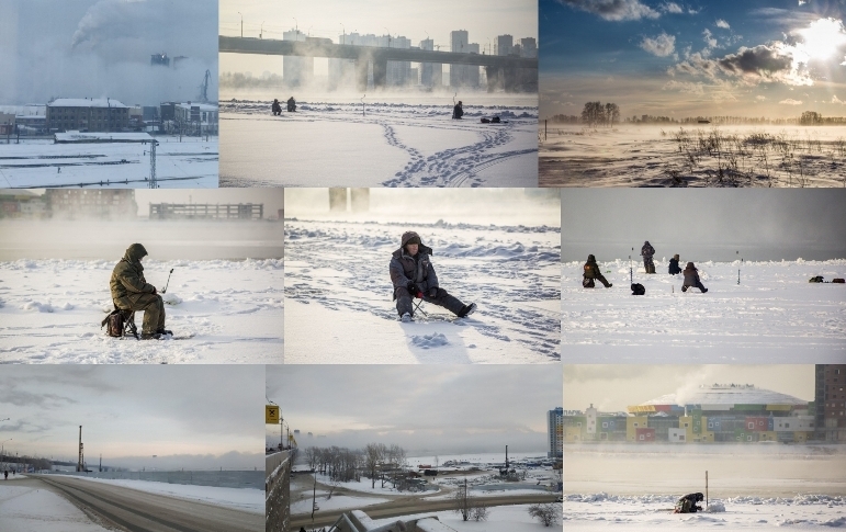 Новосибирск парит упорно сквозь ноябрь...