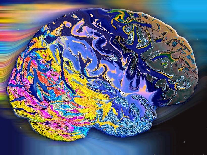 Color brain. Мозг арт. Мозг акрилом. Картинка мозга в искусстве.