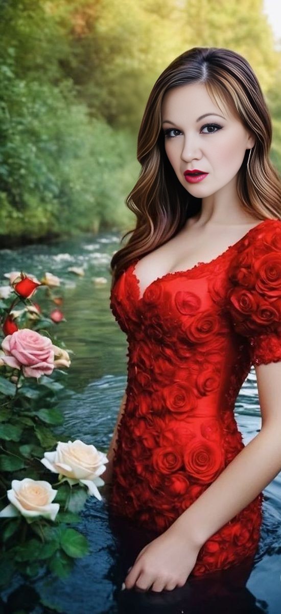 Плещется ива