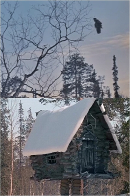 БАБА ЯГА И СНЕГ