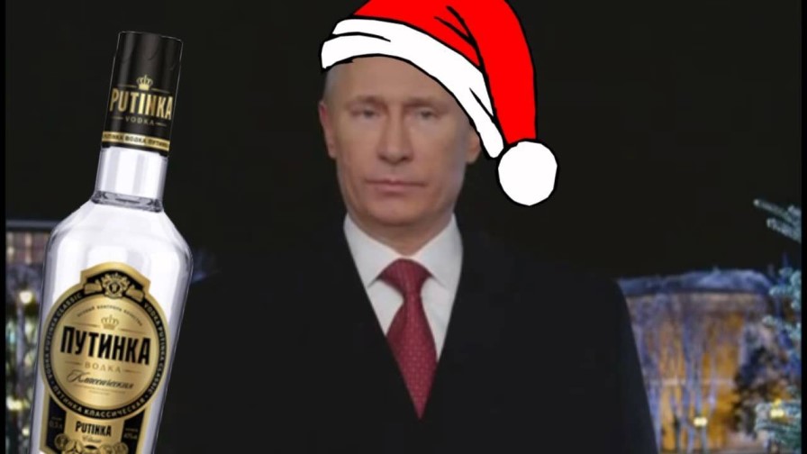Новогодние мемы с путиным