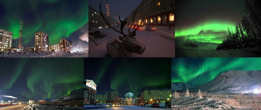 О снежном Норильске...