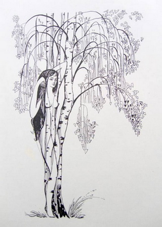 Я видела, как плакала берёза