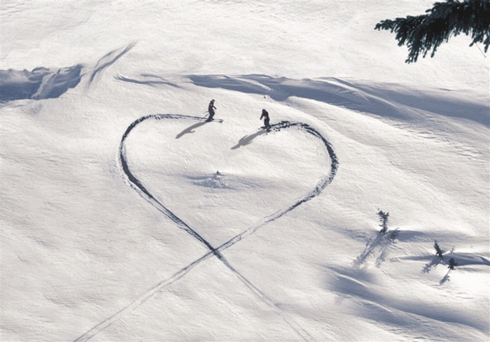 День распутывание лыжных следов