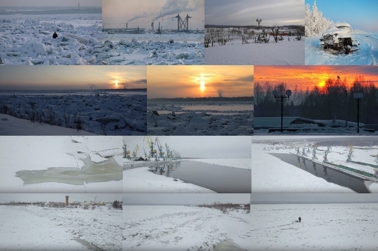 Енисей - не Европа в январских унылых дождях...