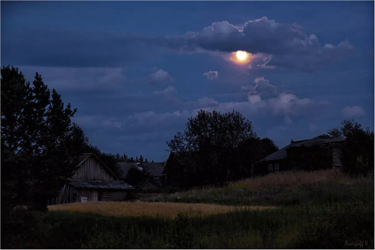 Ночной поселок
