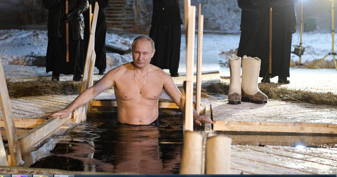 Крещение- Путин