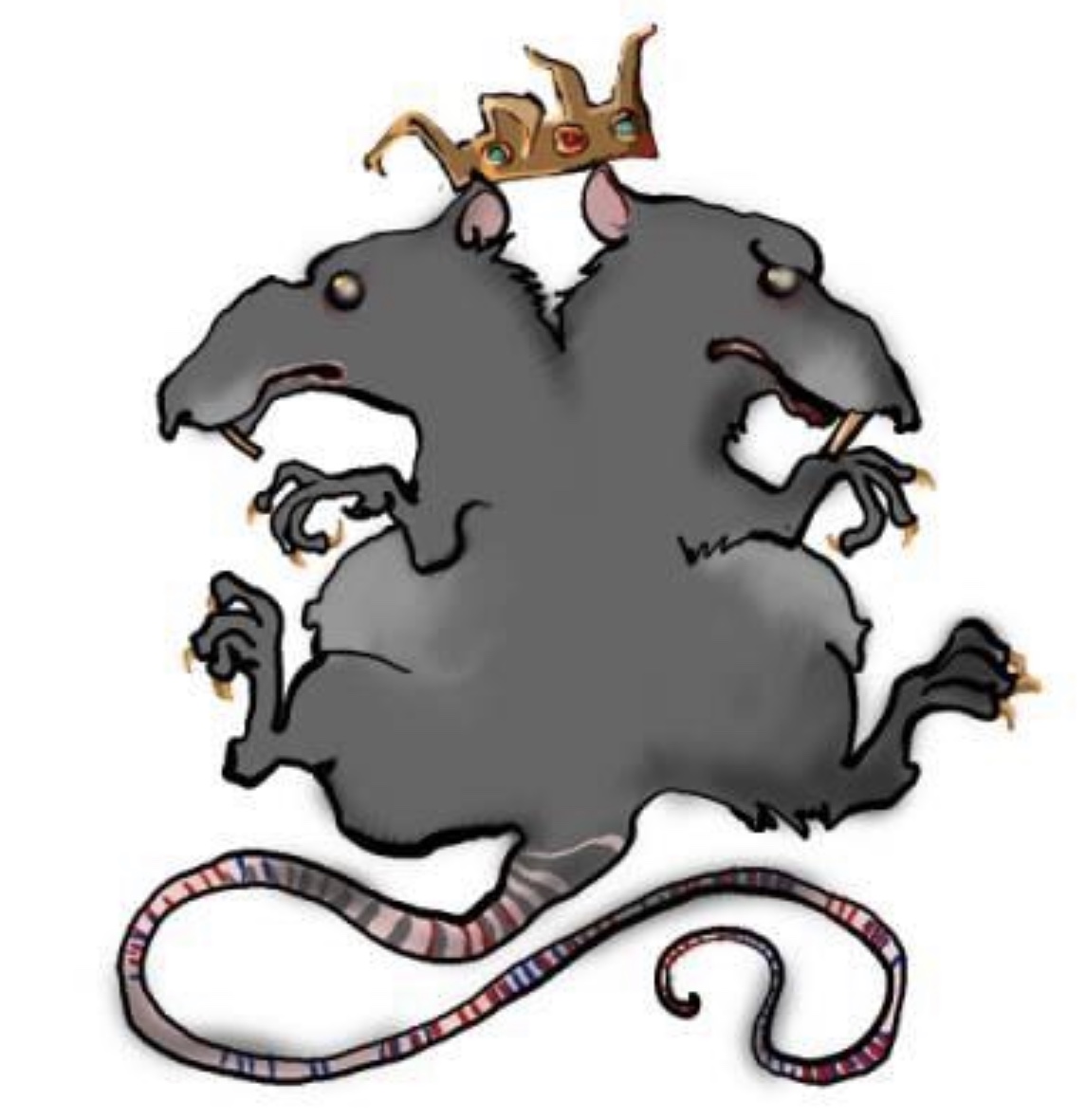 Мышь в мифологии. Трёхголовый крысиный Король. Двуглавая крыса герб. Трехголовая крыса. Герб с крысой.