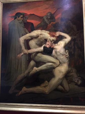 Данте и Вергилий в аду, Бугро, 1850