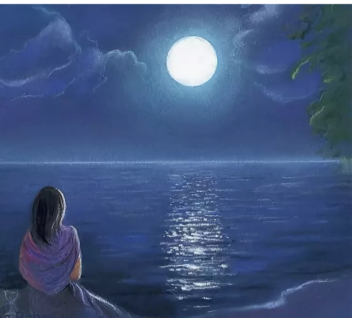 Луна укажет свет песня. Лунная ночь девушка. Море Луна девушка. Лунная дорожка и девушка. Лунный свет картина.