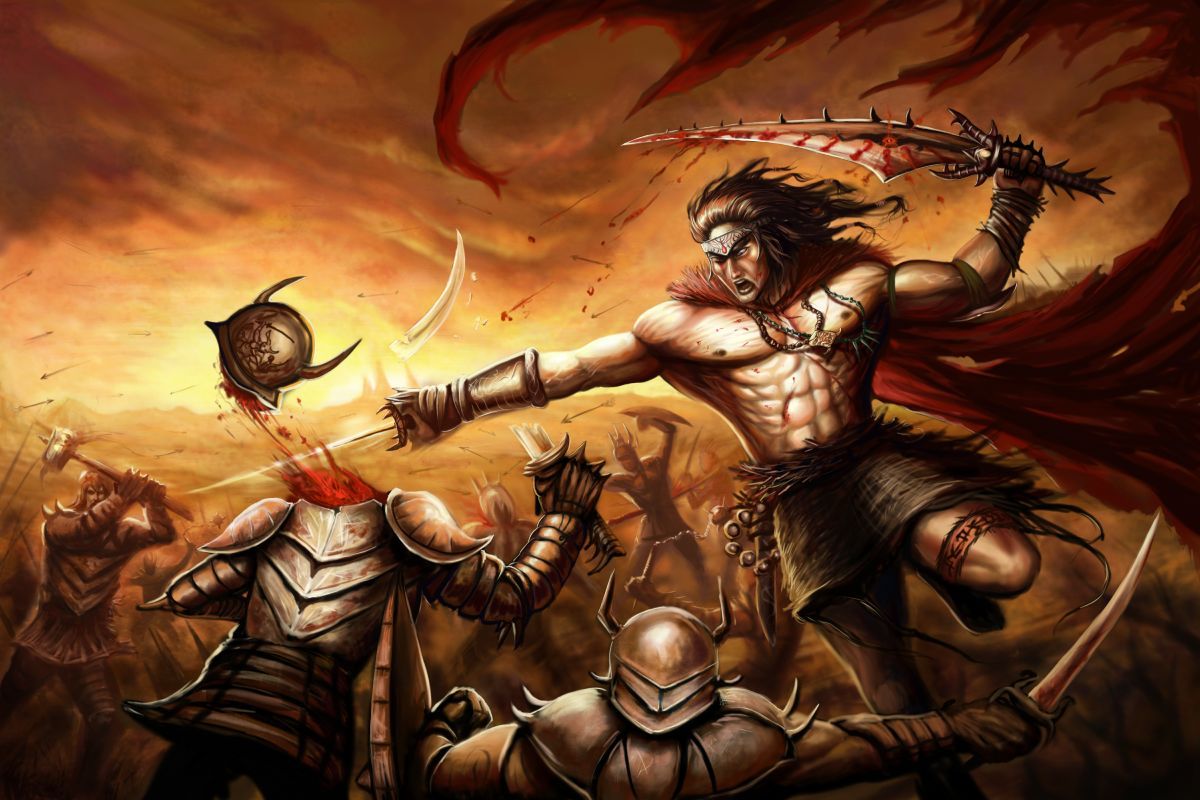 Наотмашь. Семёрка Мечей Таро