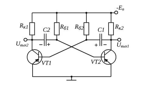 Схема симметричного транзисторного мультивибратора. Схема симметричного транзисторного мультивибратора. Транзисторный мультивибратор схема. Симметричный мультивибратор proteus. Симметричный мультивибратор на транзисторах кт315.