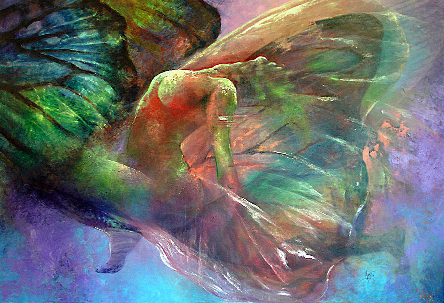 Песня танец души. Картины художника Karina Llergo Salto. Karina Llergo Salto американский художник. Душа живопись. Эзотерика живопись.