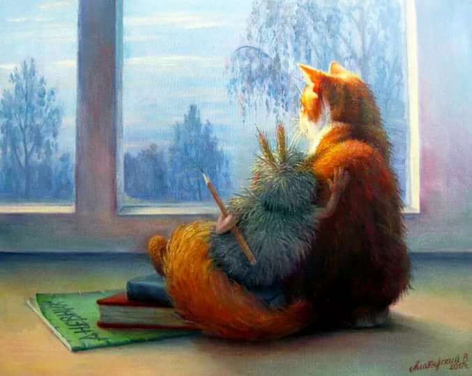 Коты и домовые