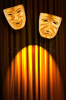 ширма, маски