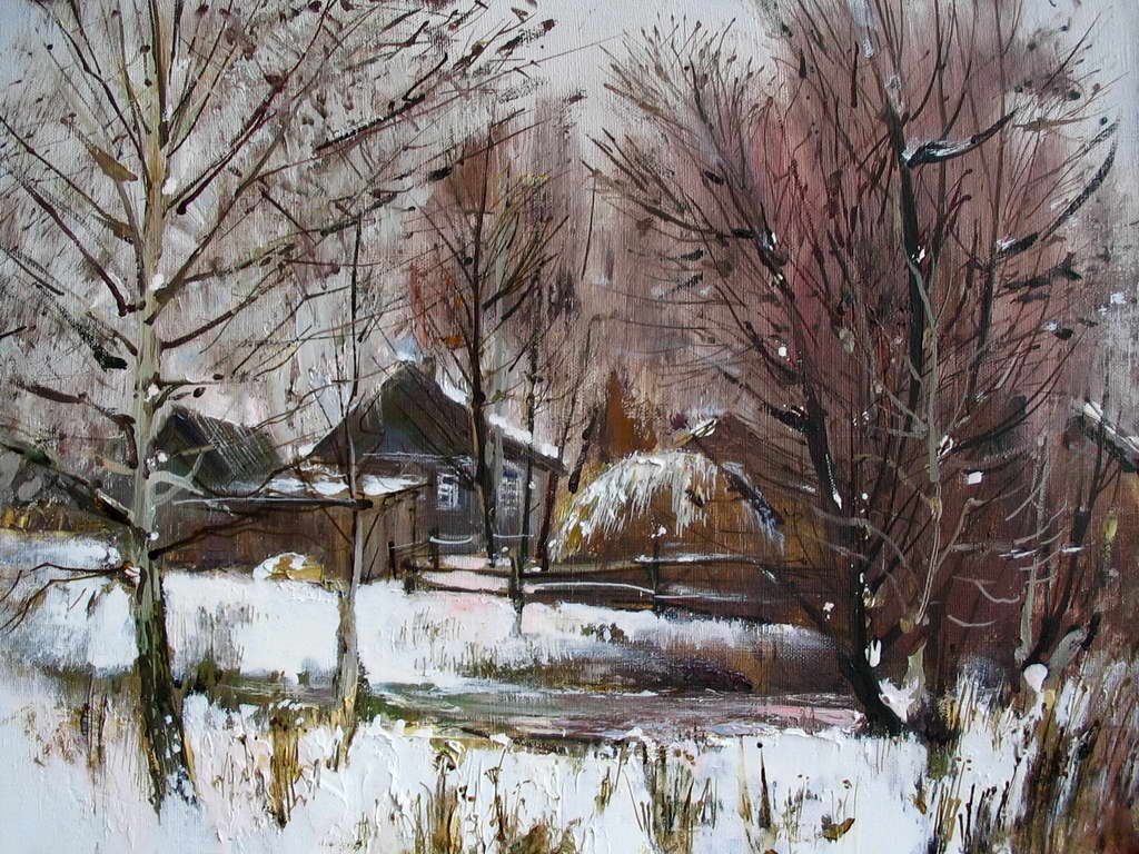 Сквозь поволоку облаков...