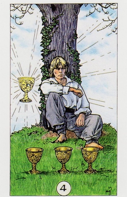 Антоновка. Четвёрка Кубков Таро