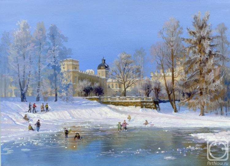 Весна в Дворцовом парке