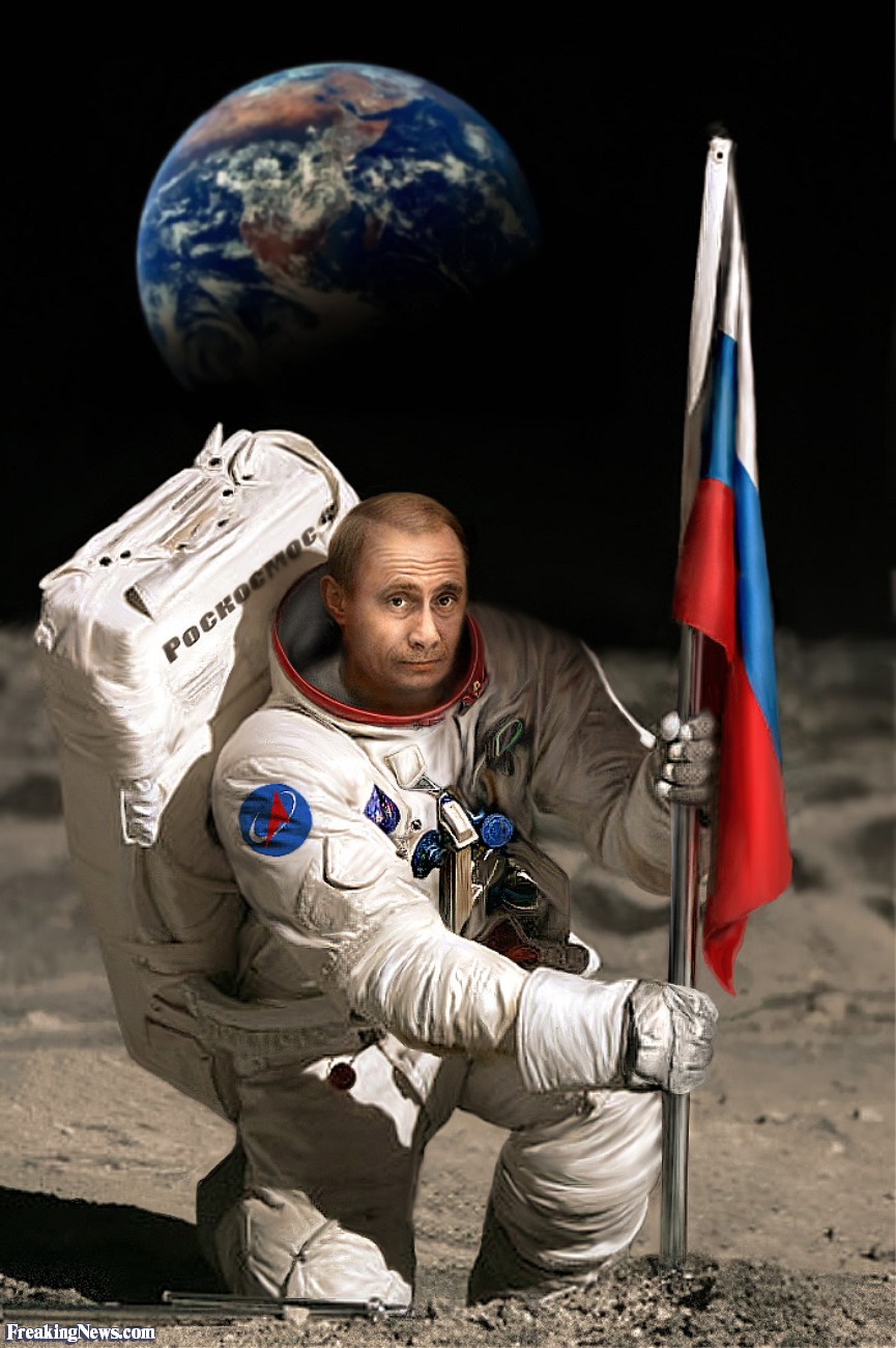Первый русский на луне