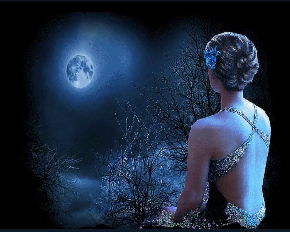 Месяц спустился к ивам. Девушка-Луна. Ночь Луна девушка. Девушка в лунном свете. Луна прекрасна.