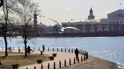 На улице плюс девять