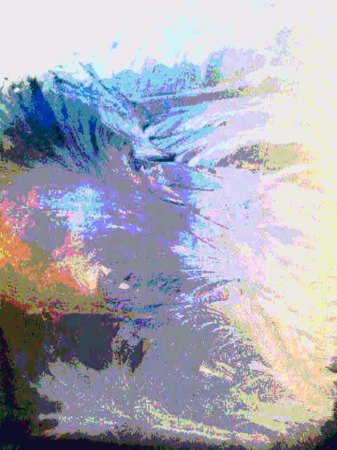 Над землёй пуржит - не видать ни зги