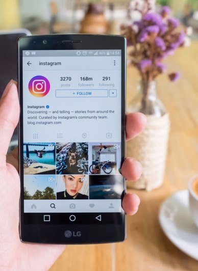 Девочка из Инстаграм