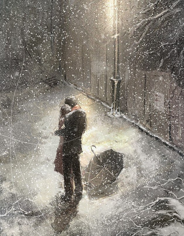 Холодной ты щекой коснешься, знаю...