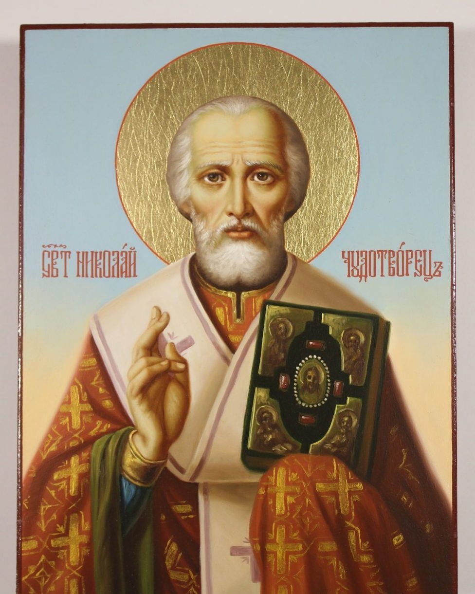Николай Чудотворец на Вселенском соборе