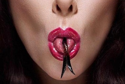 Пасть приоткрой и язык обнажи!