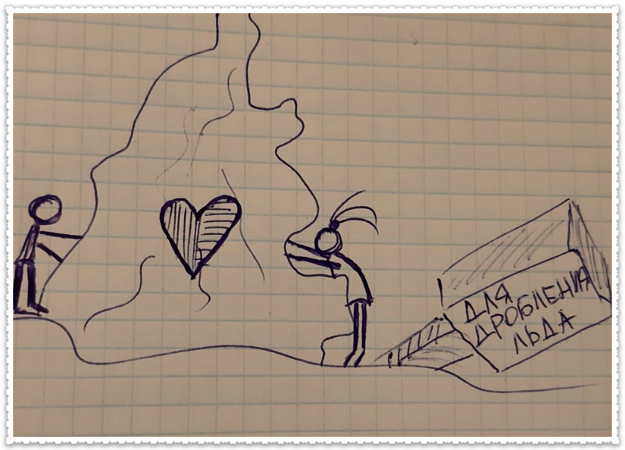 1. На пути к счастью... Ледник...