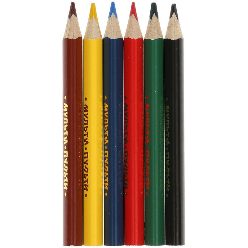 Цветные карандаши 6. Карандаши 6цв Мульти-Пульти "приключения енота" _19093 (274092). Карандаши цветные. 6 Цветных карандашей. Рисование цветными карандашами.