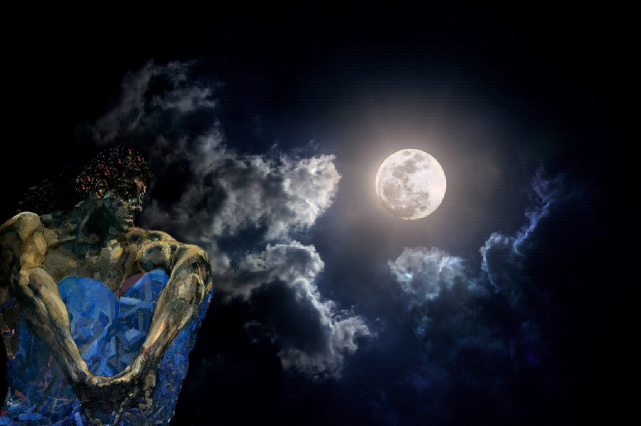 Полнолуние 66. Демоны лун. Фото Луна и демон.